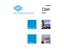 Tablet Screenshot of iqoqi.at